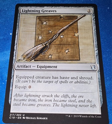 Altered lightning greaves - lightning,