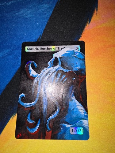 Mtg altered foil kozilek - mtg, 1x
